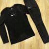 Термобелье Nike черный флис
