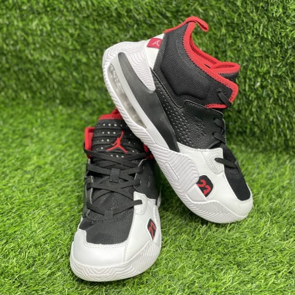 Кроссовки Nike Jordan Stay Loyal кожа  белый+чер