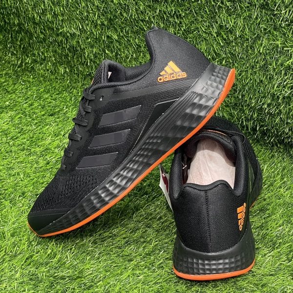 Кроссовки   Adidas Duramo SL  черно+оранж