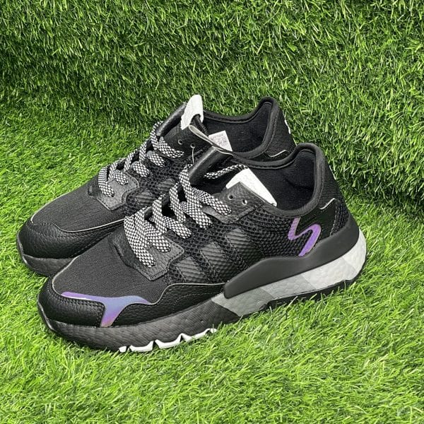 Кроссовки Adidas Nite Jogger  черно-серый