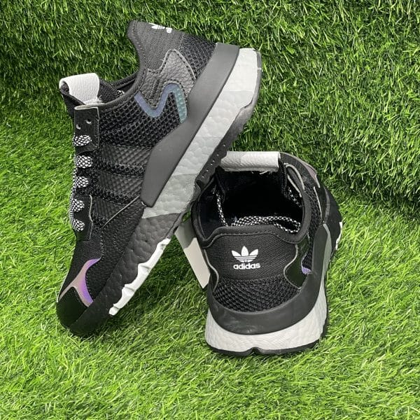 Кроссовки Adidas Nite Jogger  черно-серый