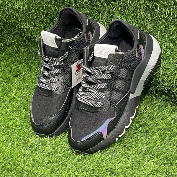 Кроссовки Adidas Nite Jogger  черно-серый