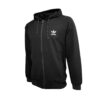Олимпийка  с капюшоном  Adidas 7015  черный