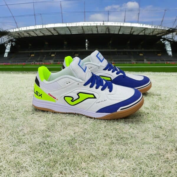 Футзалки Joma Top Flex rebound бел+син