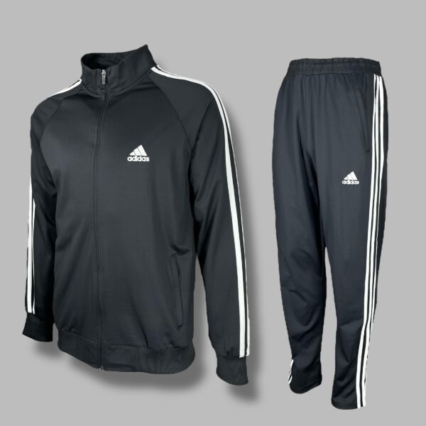 Костюм Adidas  4167 эластик Battal черный