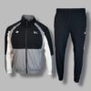 Спортивный костюм Nike 66003 ликра чер + сер