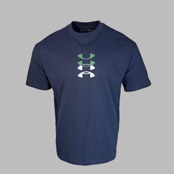 Футболка Under Armour 8027 хлопок синий