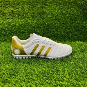 Сороконожки Adidas T1PRO белый+золотой