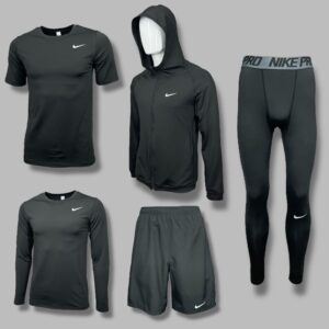 Рашгард Nike 5 в 1 черный