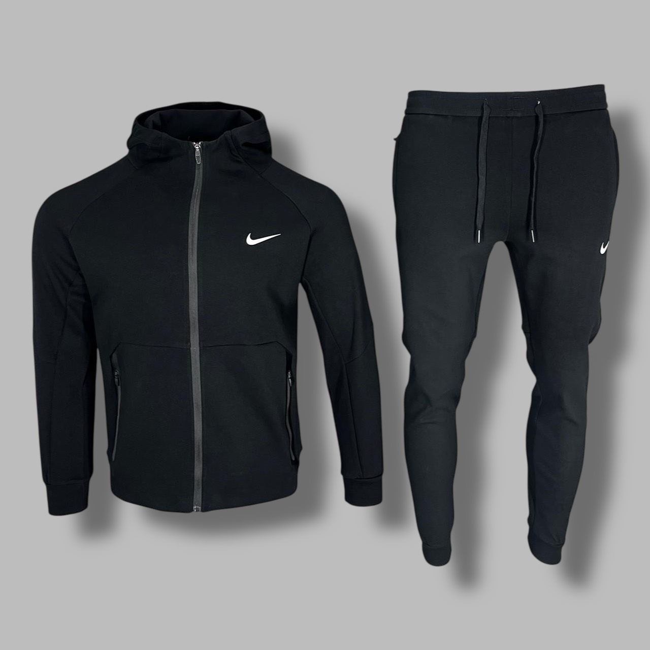 Костюм Nike 6621 хлопок черный