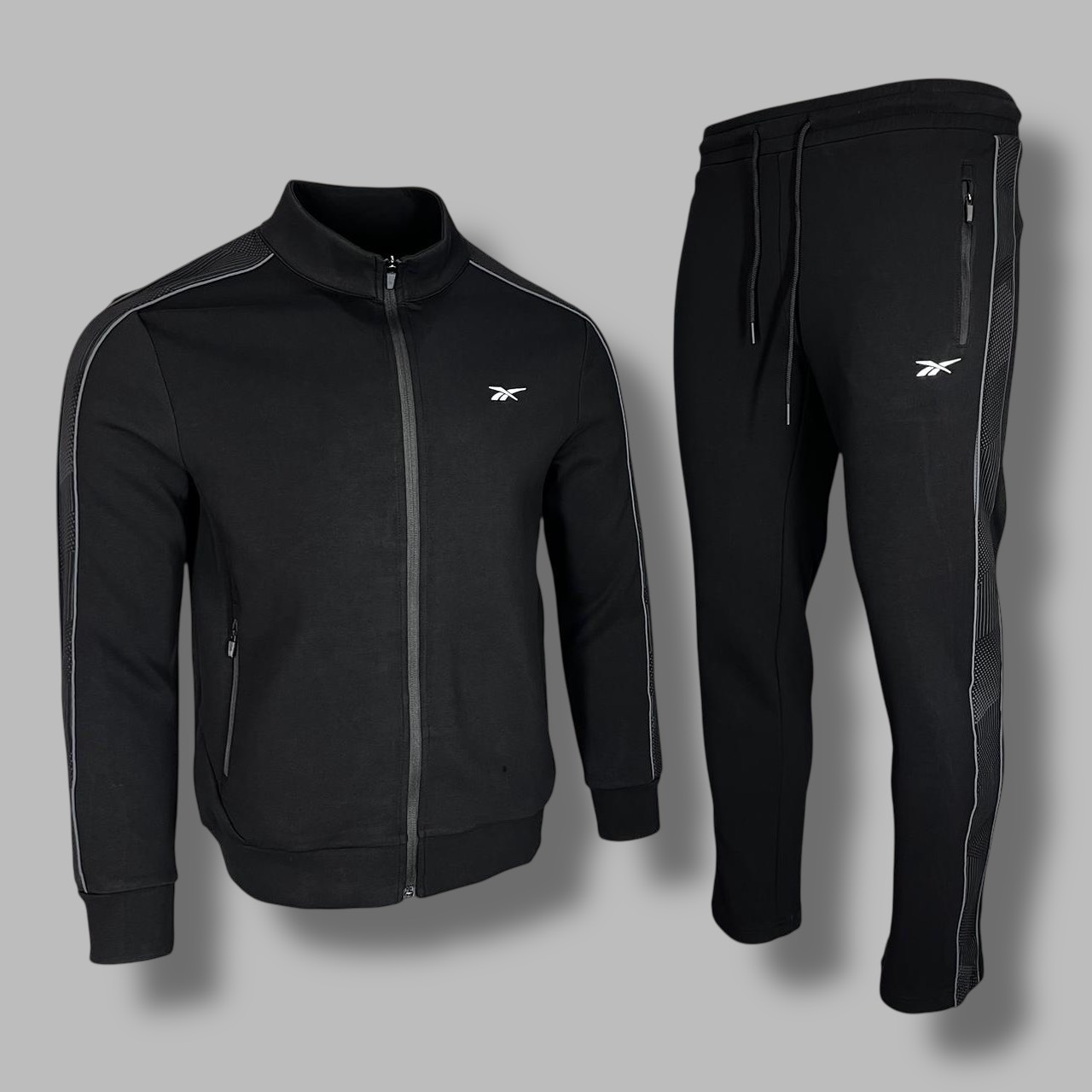 Костюм Reebok 6601 трикотаж черный