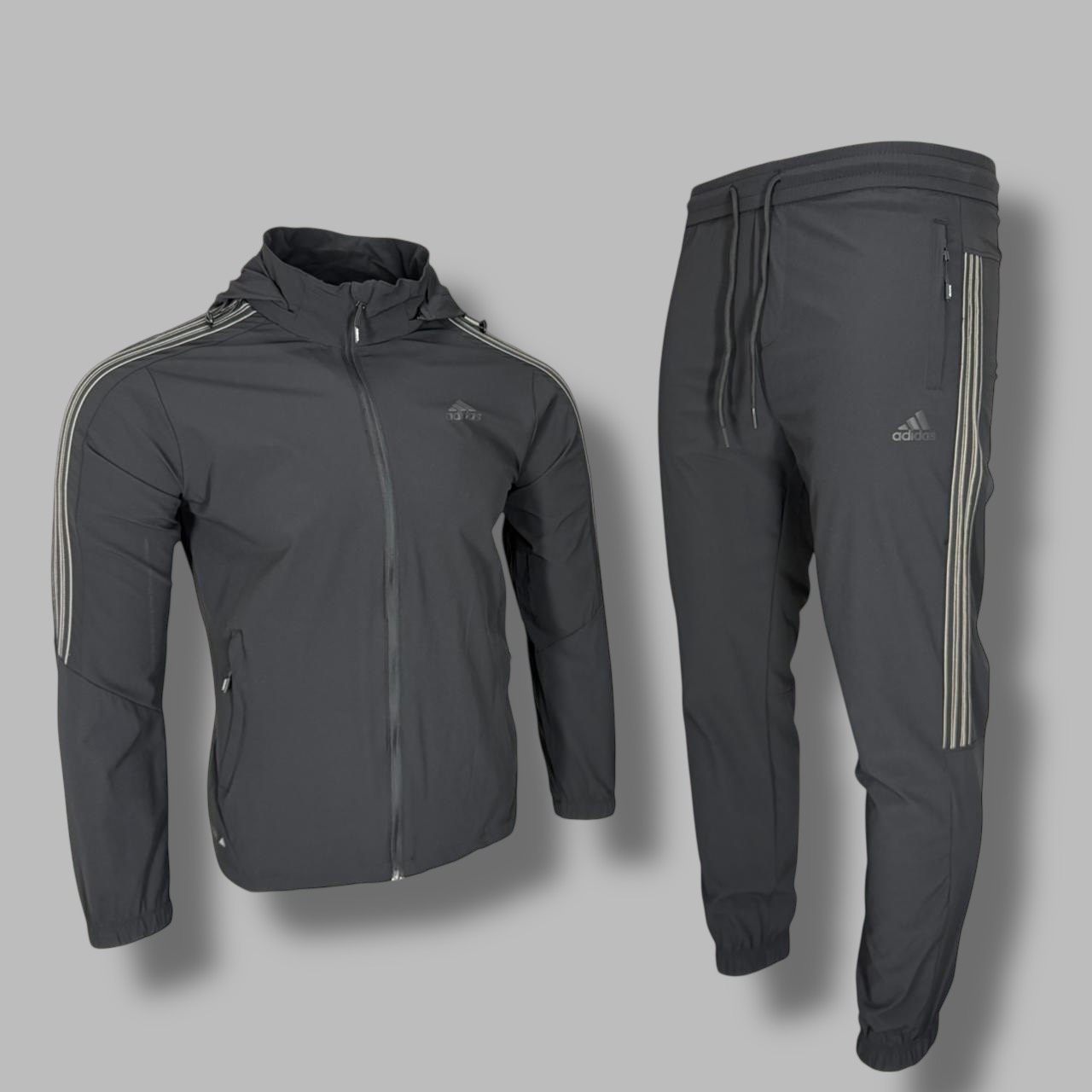 Костюм Adidas 5501 ликра черный