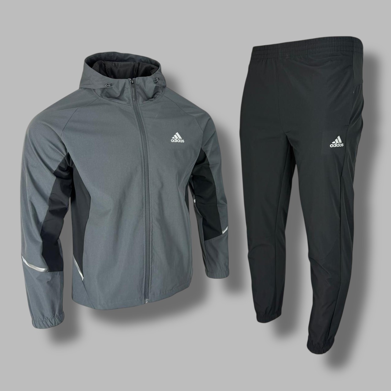 Костюм Nike 5533 плащевка серый