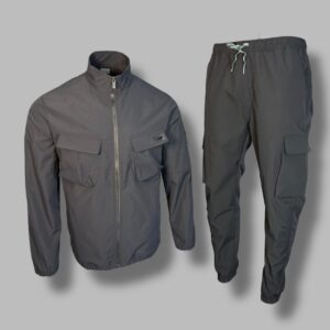 Костюм Adidas 2529 плащевка черный