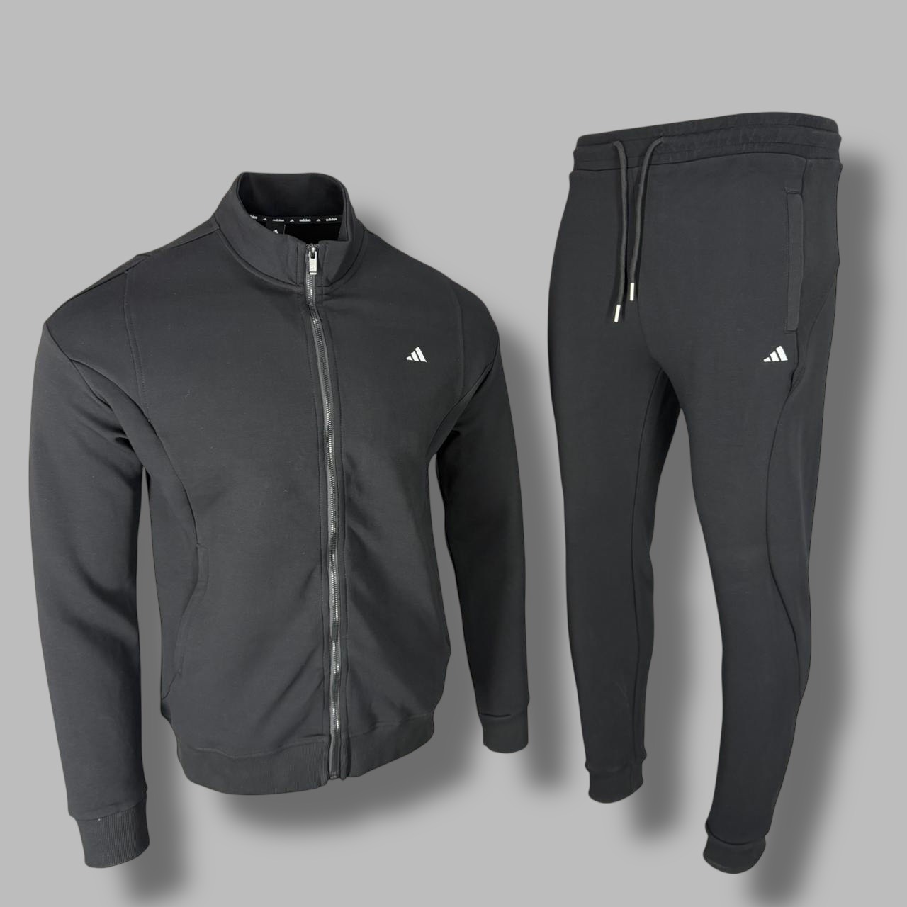 Костюм Adidas 56237 хлопок черный