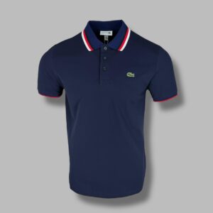 Поло Lacoste 525 хлопок синий