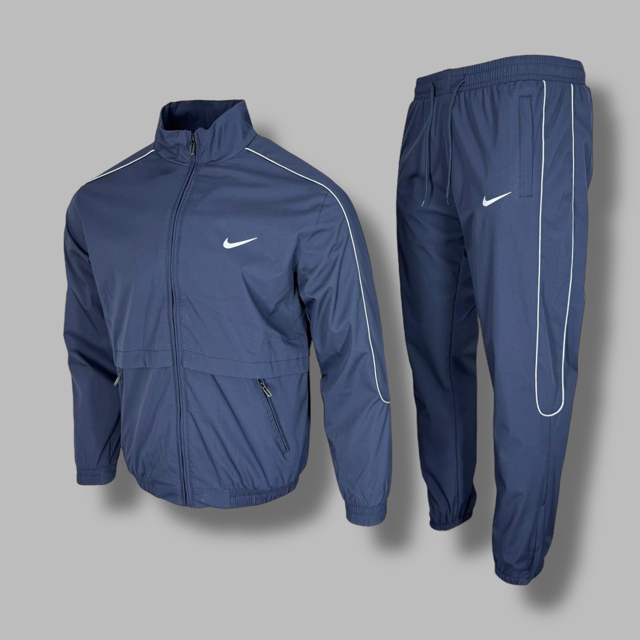 Костюм Nike 66576 плащевка синий