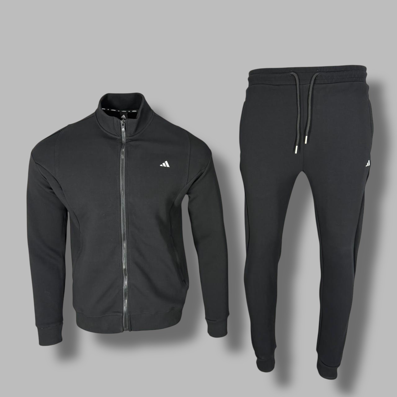 Костюм Adidas 56237 хлопок черный