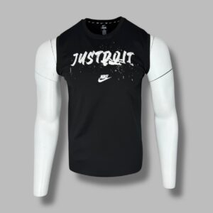 Майка Nike 9503 хлопок черный