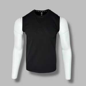 Майка Adidas 9501 хлопок черный