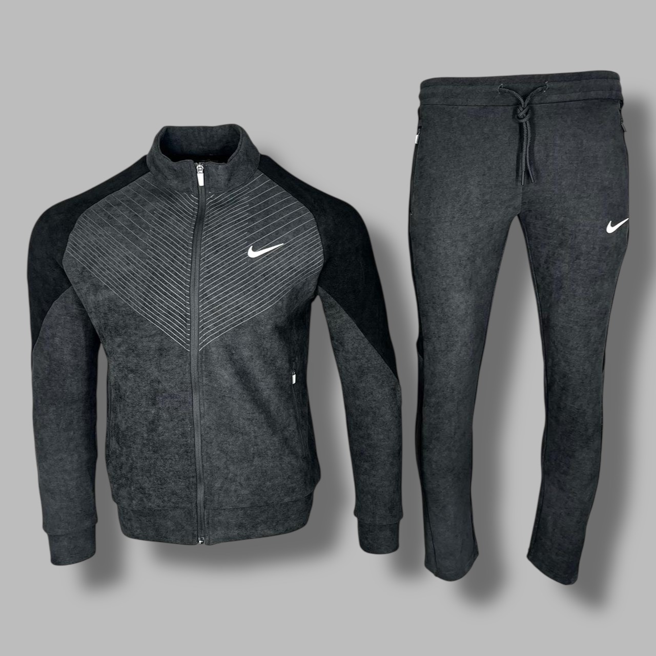 Костюм Nike 6616A хлопок черный