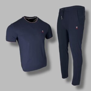 Костюм Футболка+трико Tommy 6999 холодок тем.синий