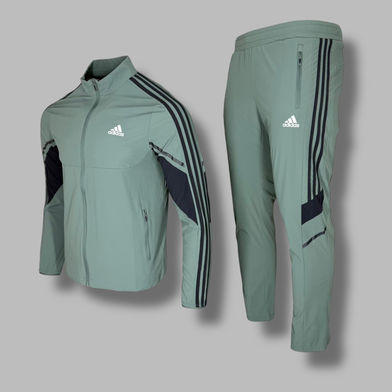 Костюм Adidas H110 холодок зеленый