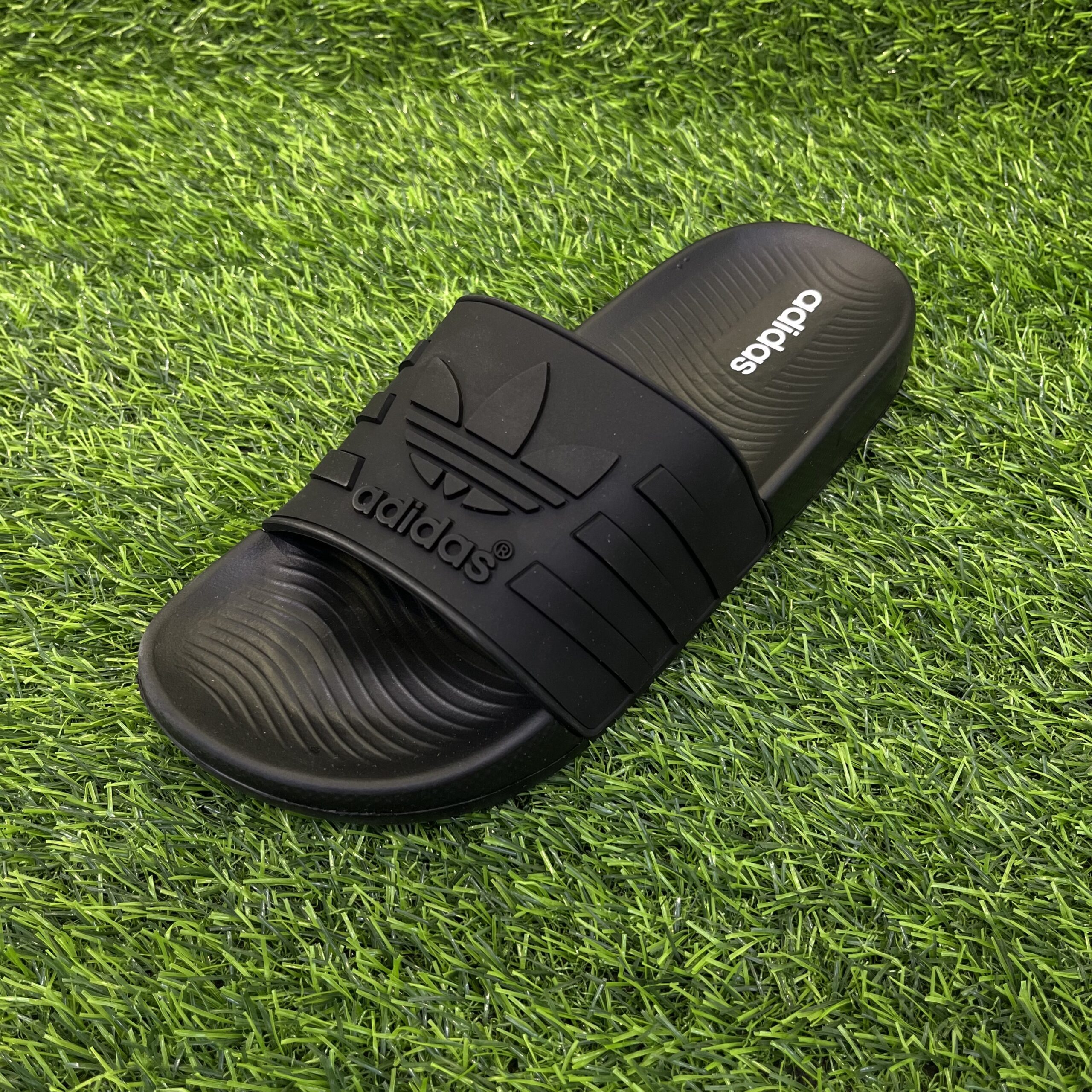 Тапочки Adidas Adilette 4 резиновые черный