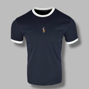 Футболка Polo 1930 хлопок тем.синий