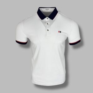 Футболка Поло Tommy B142 холодок белый
