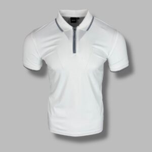 Футболка Поло BOSS B146 хлопок белый