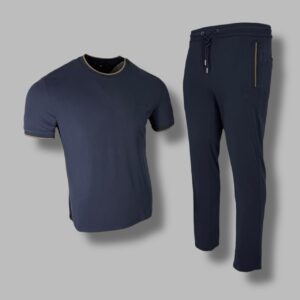 Костюм Футболка+трико Prada 5801 холодок тем.синий