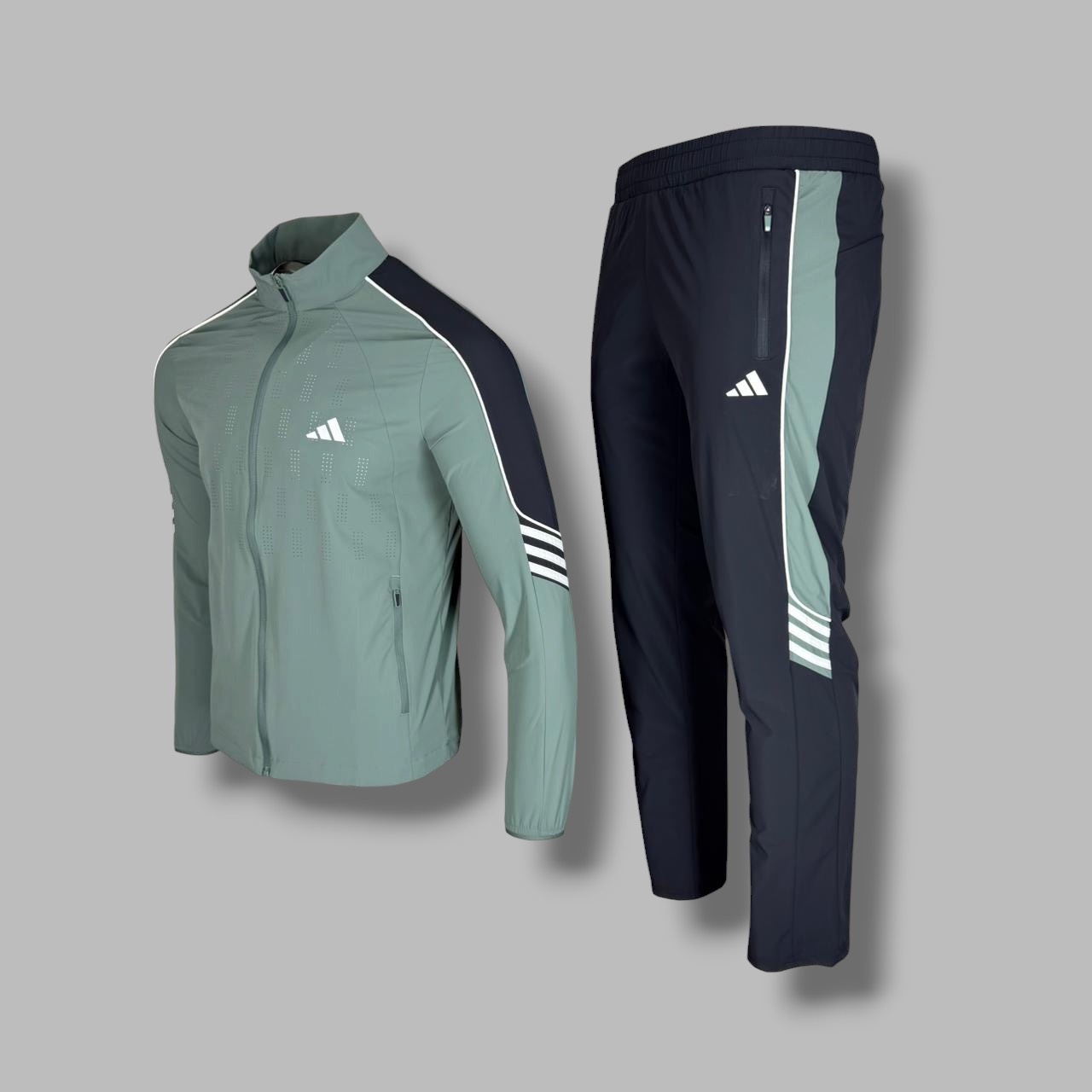 Костюм Adidas H118A холодок зеленый