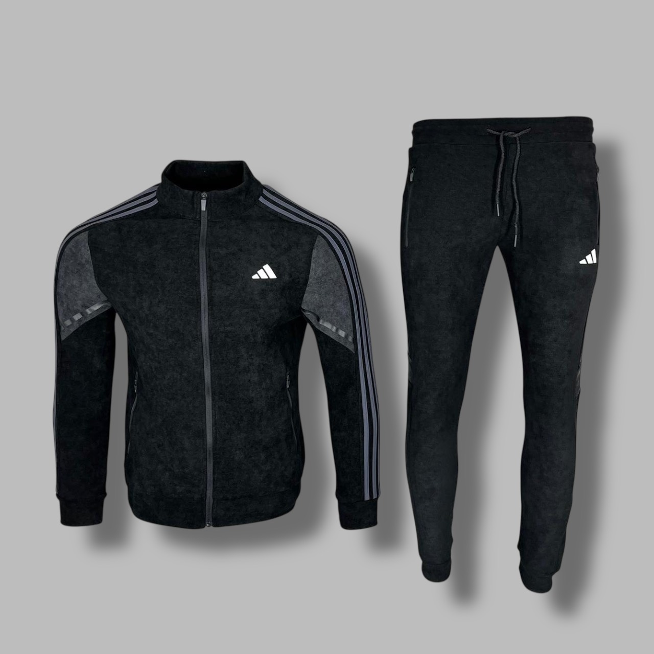 Костюм Adidas H6613 хлопок черный