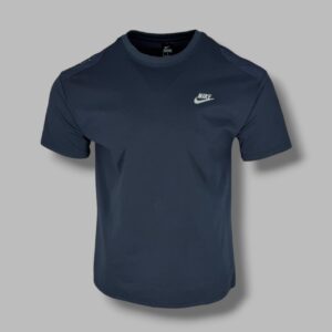 Футболка Nike 3313 хлопок тем.синий