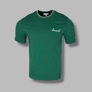Футболка Lacoste хлопок зеленый
