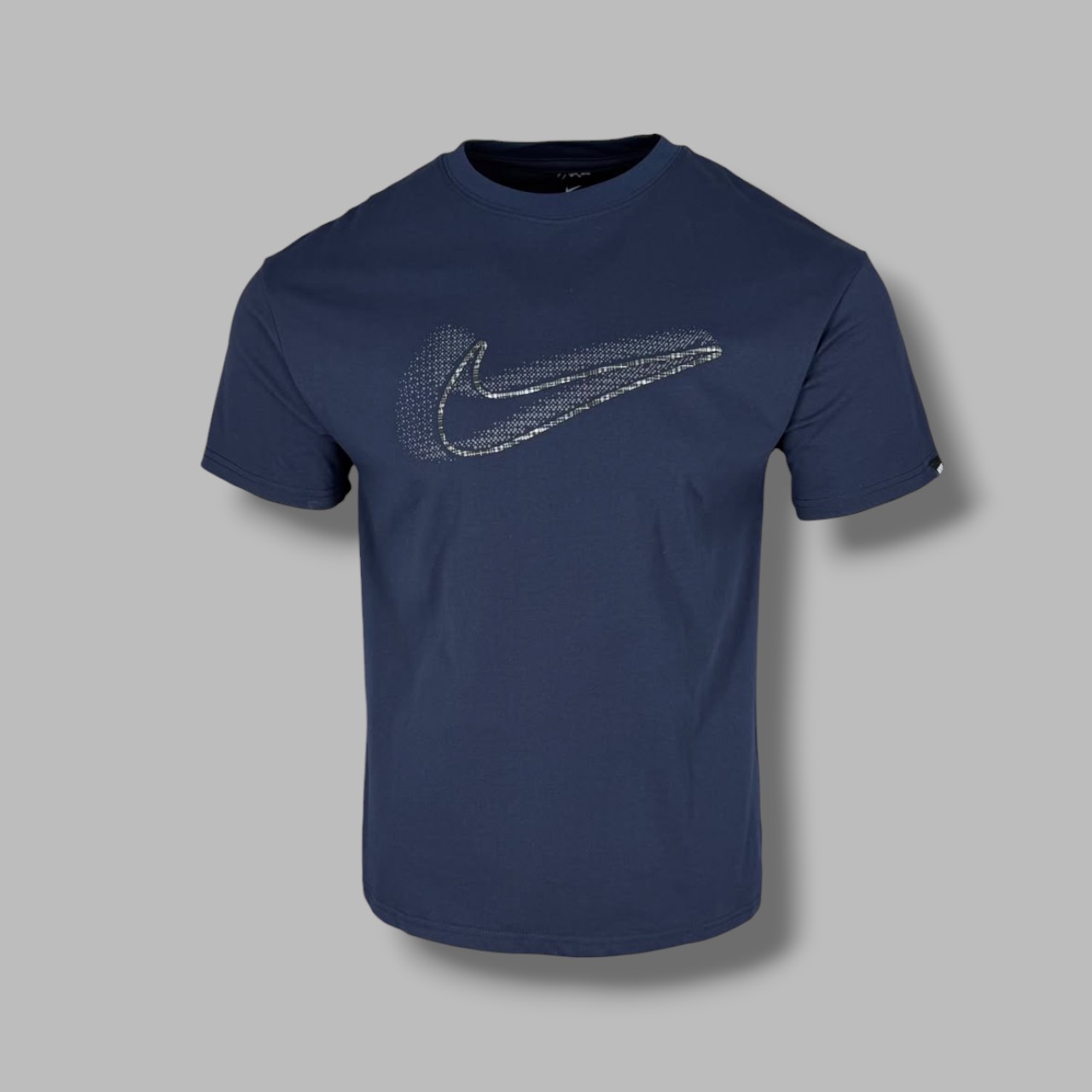 Футболка Nike 3367  хлопок синий