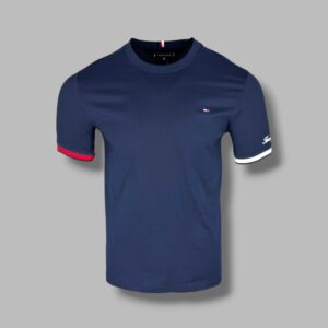 Футболка Tommy Hilfiger 2323 хлопок синий