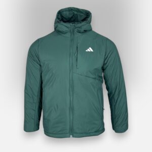 Ветровка осеняя Adidas 2697 плащевка зеленый