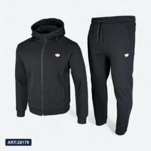 Костюм Adidas 79122 хлопок черный