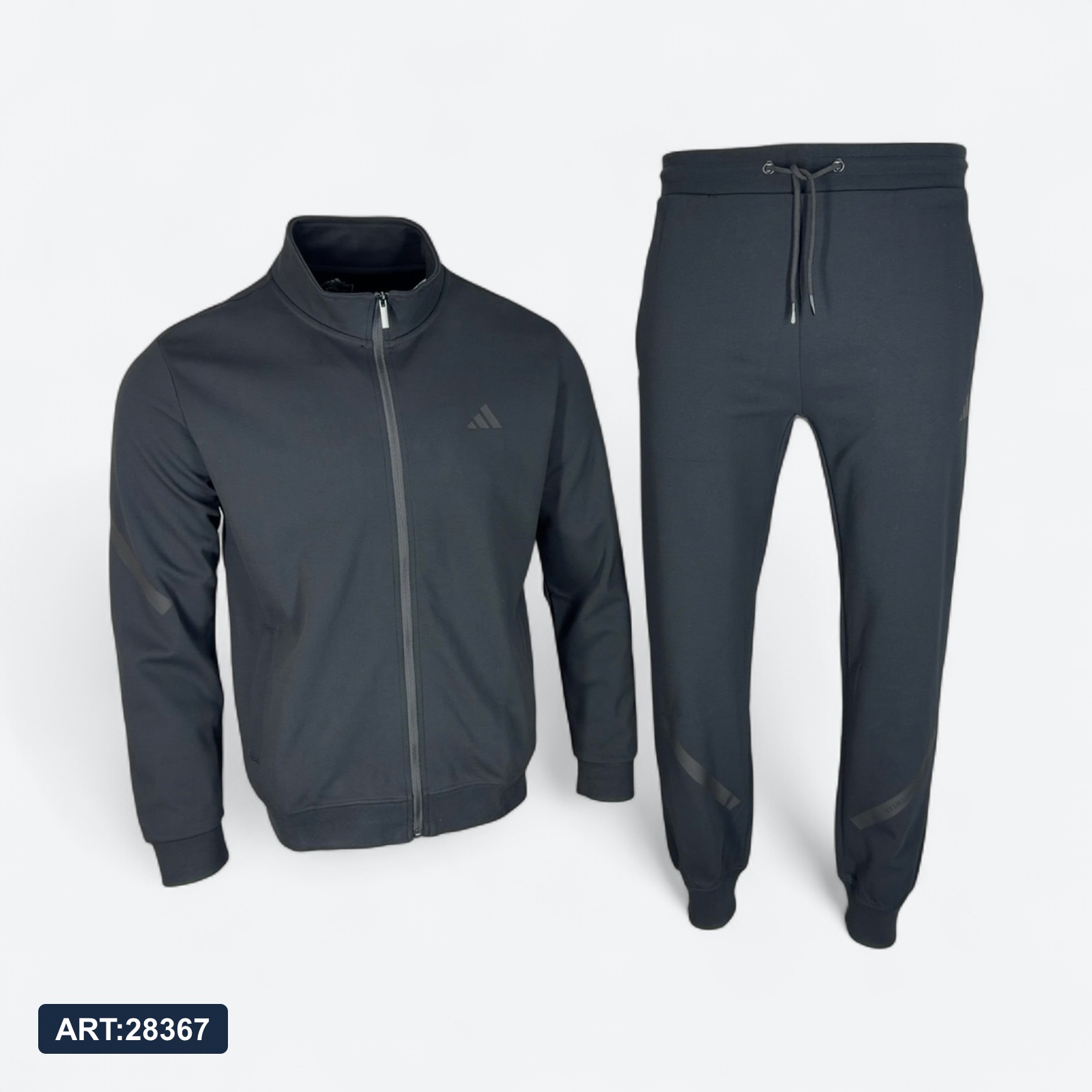 Костюм Adidas 90826 хлопок черный