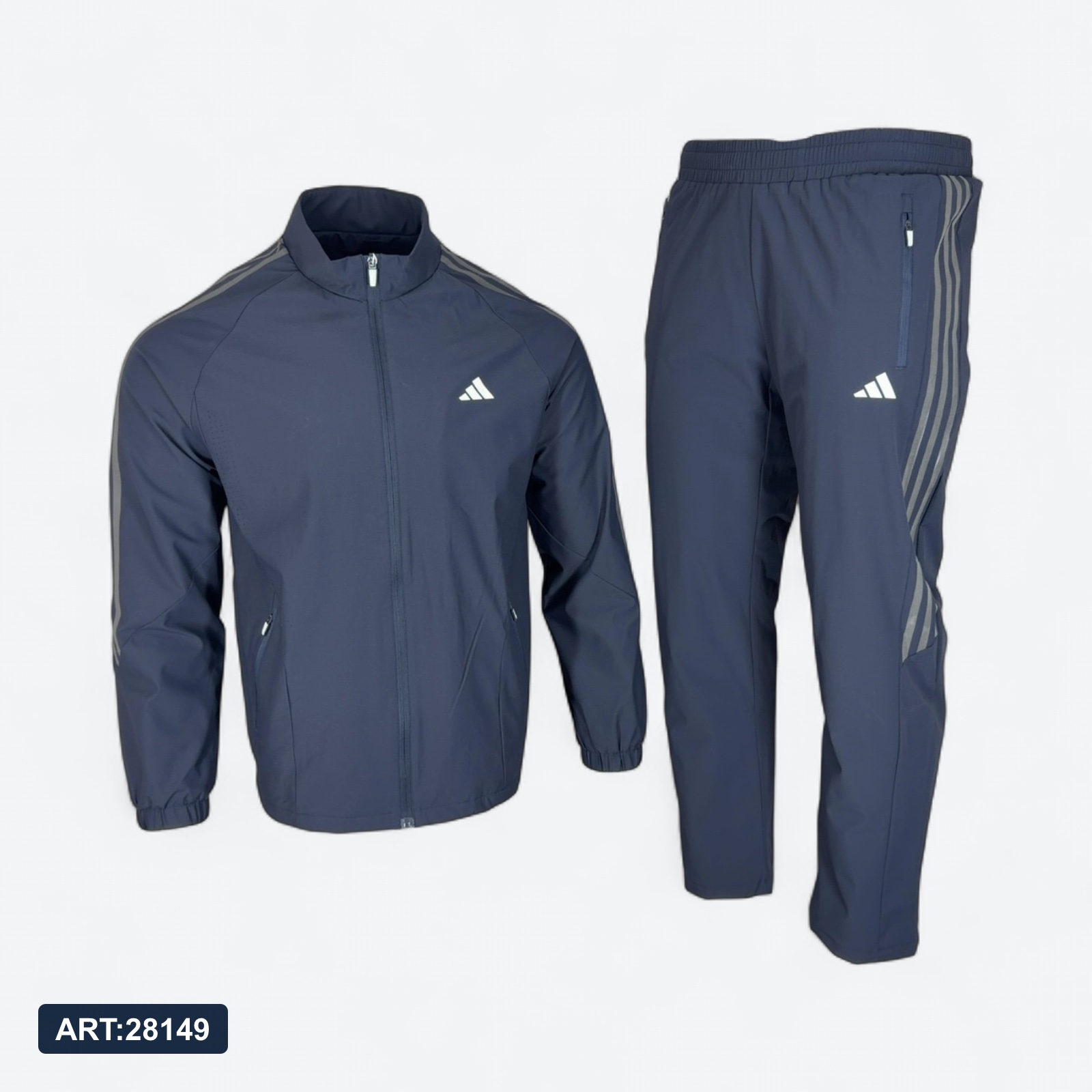 Костюм зимний Adidas 509 ликра синий