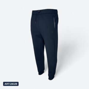 Трико зимнее Reebok 8566 хлопок+флис тем.синий