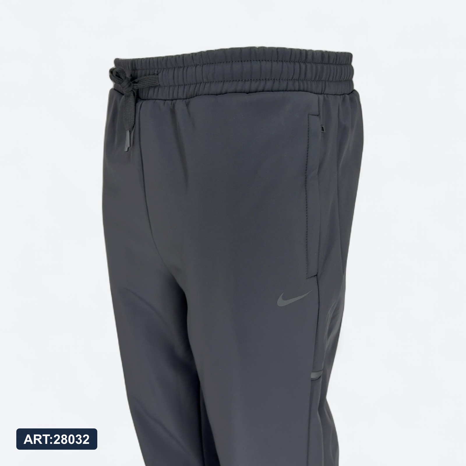 Трико зима Nike 2587 с начесем черный