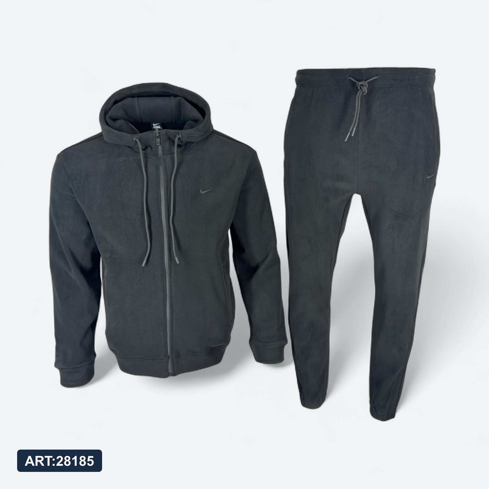 Костюм зимниий Nike 6093 флис черный