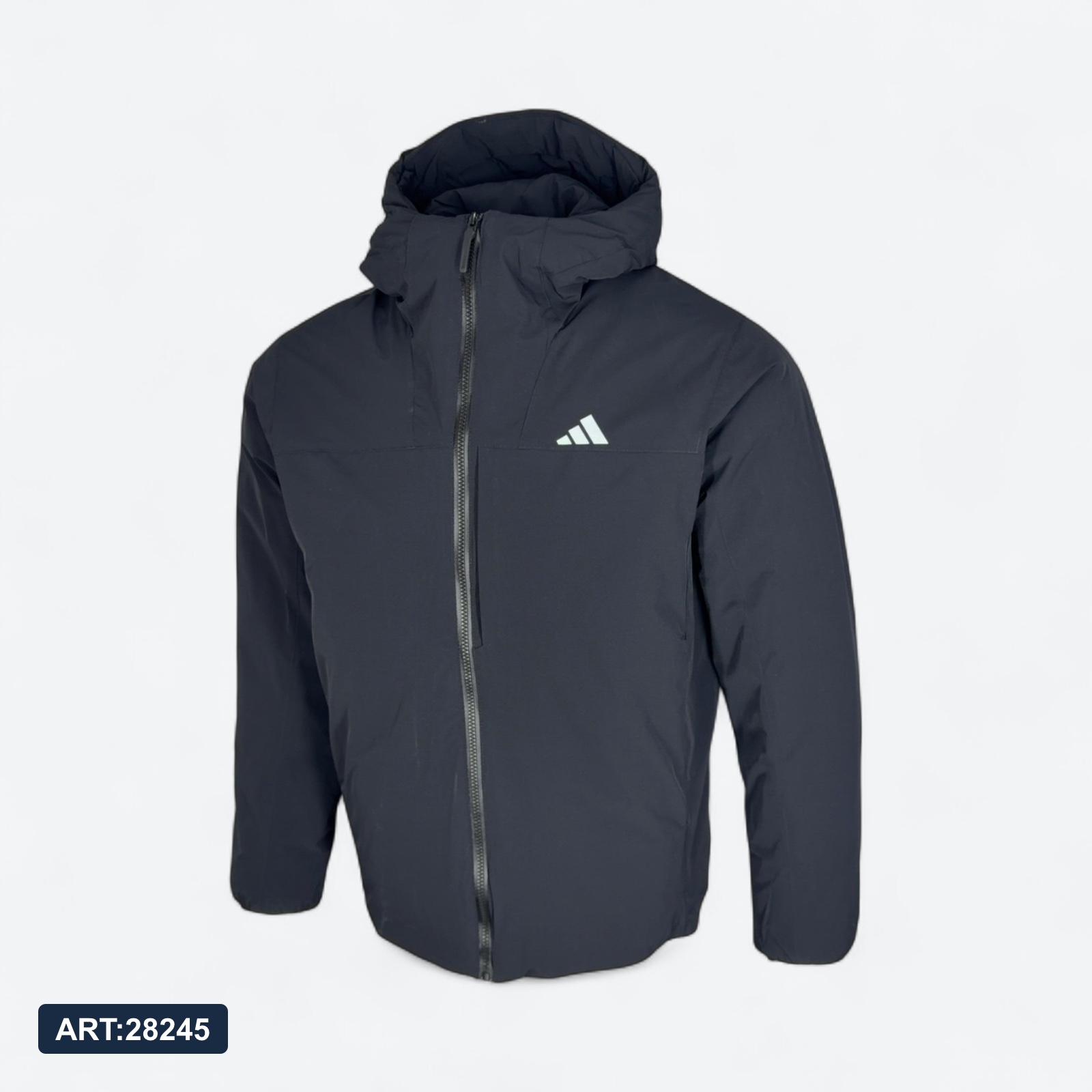 Куртка Пуховик Зимняя Adidas 2608 черный