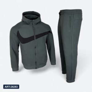 Костюм зимний Nike 2673 флис зеленый