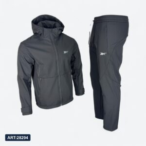 Костюм зимний Reebok 211 ликра+флис черный