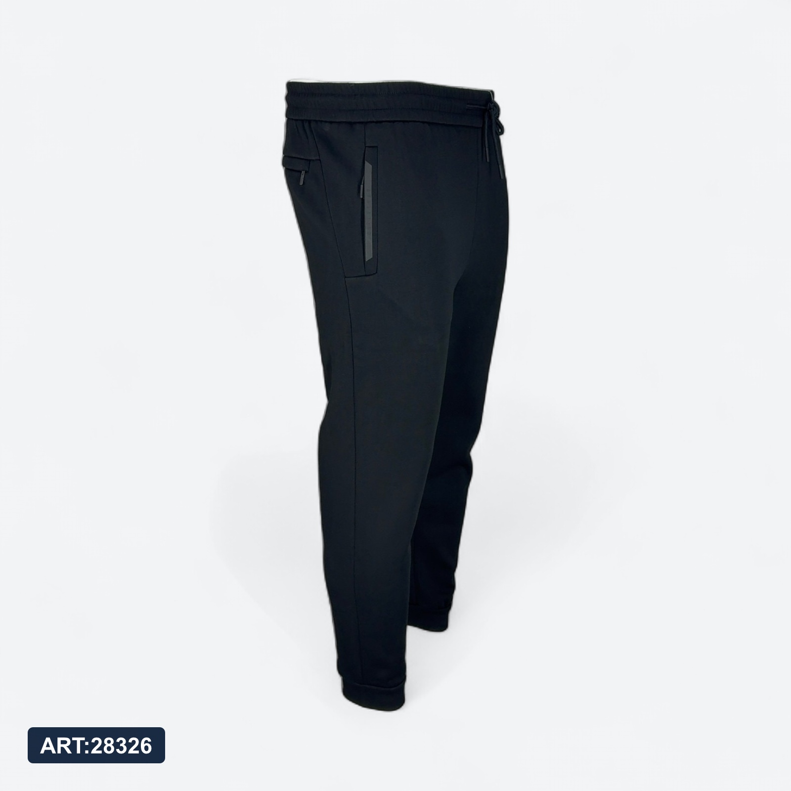 Трико зимнее Adidas 8566 хлопок+флис черный