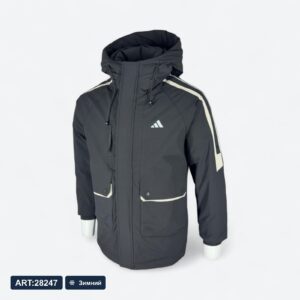 Куртка зимняя Adidas 2518 черный